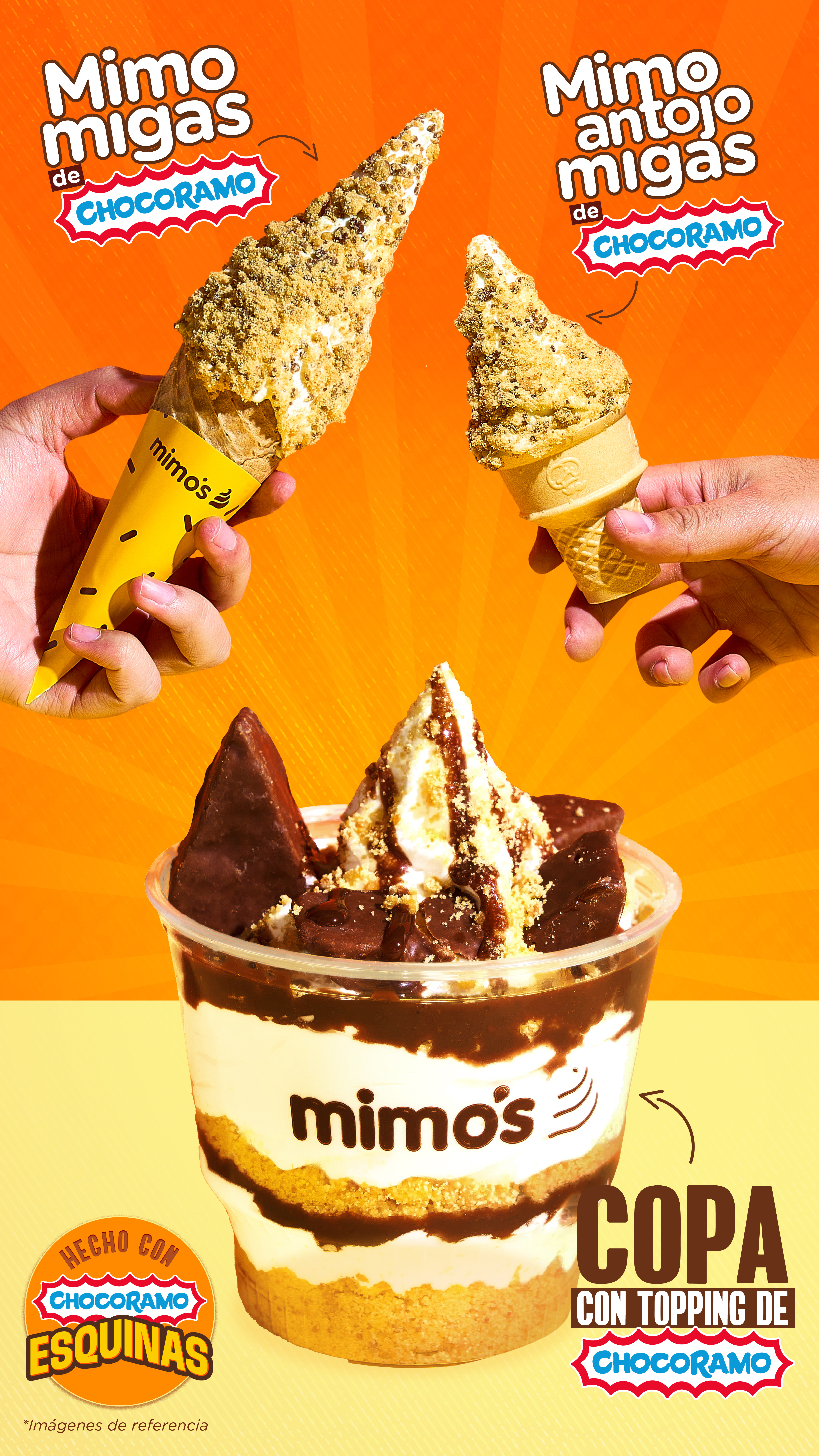 Lanzamiento Helado Mimos con Chocoramo
