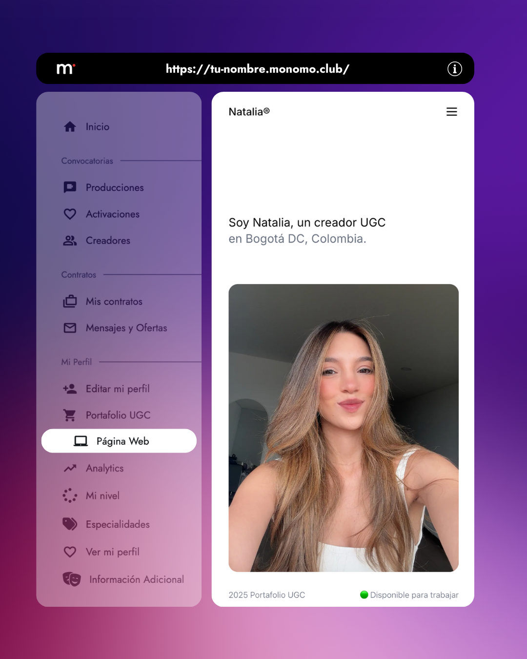 Tu sitio web UGC