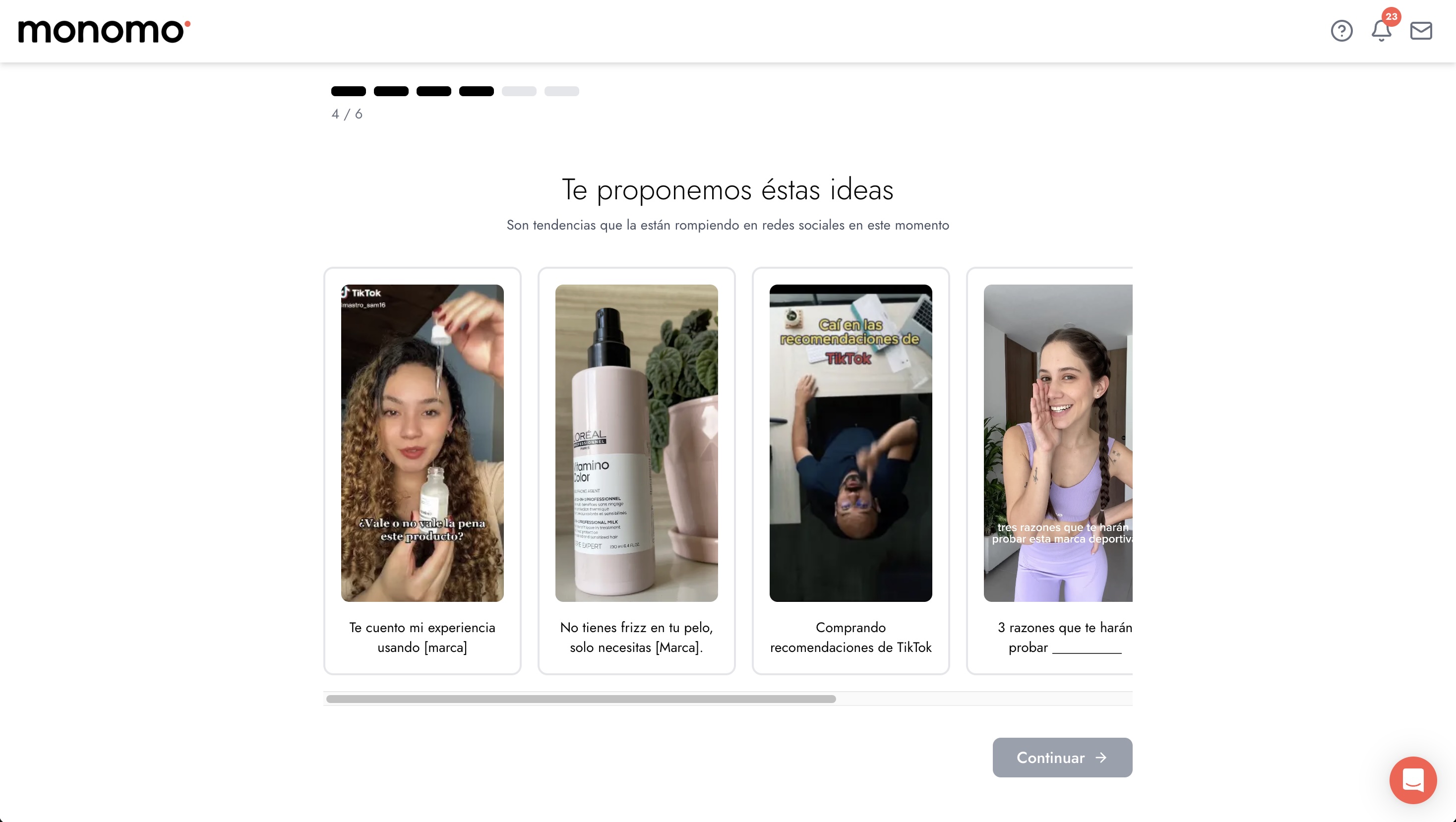 Crea tu proyecto